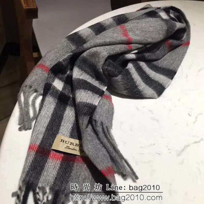 BURBERRY巴寶莉 原單正品 英倫巴格經典山羊絨圍巾 LLWJ6238